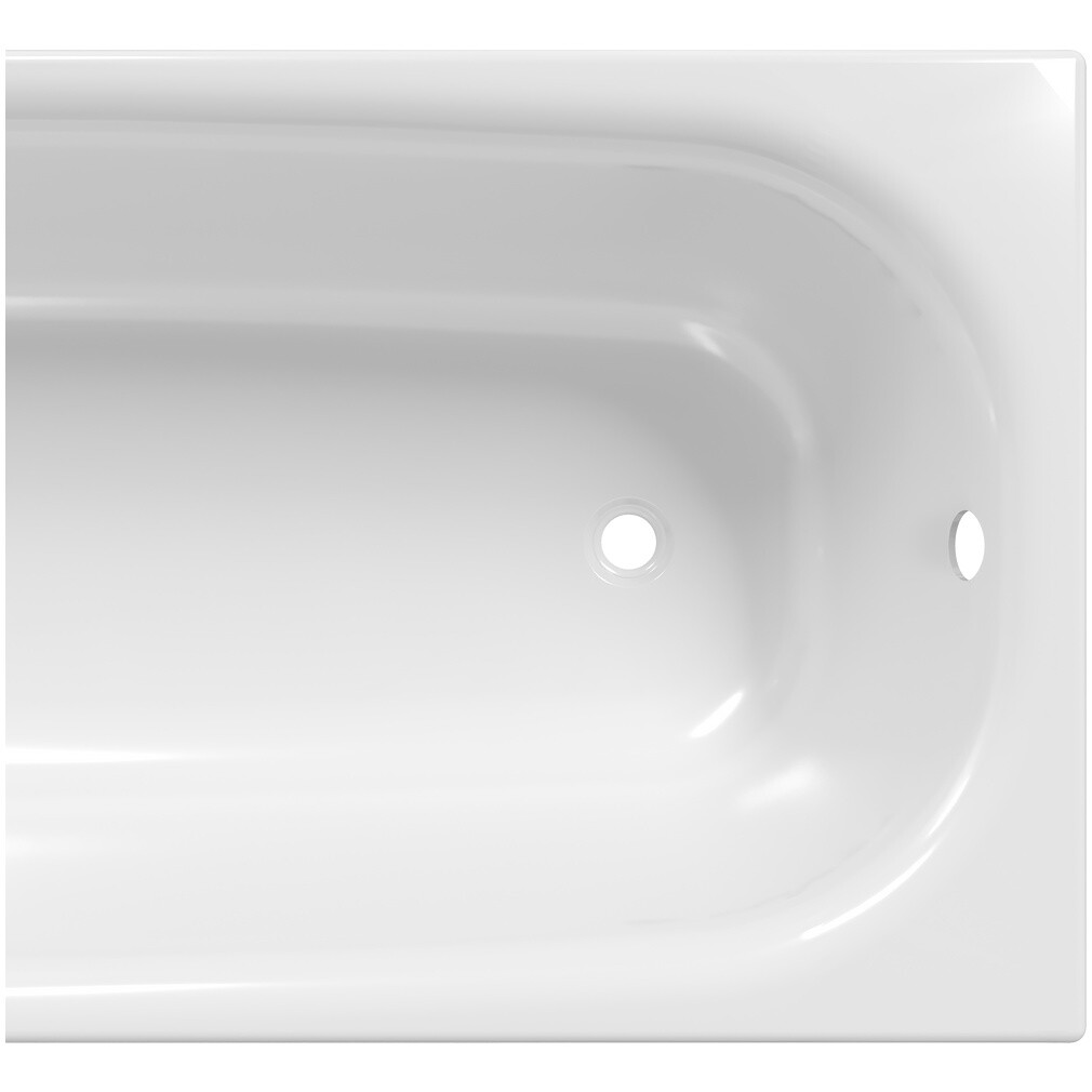 Ванна акриловая прямоугольная с каркасом 170x70 см белая Diwo "Анапа" - изображение 12