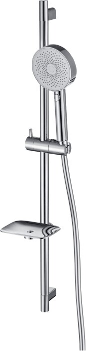 Душевая стойка с держателем и мыльницей 73 см хром Aquatek 3jet AQ2031CR