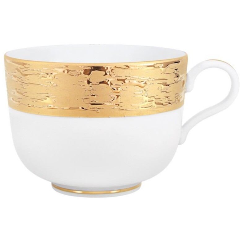 Чашка фарфоровая 280 мл белая, золото Antar Auratus OB