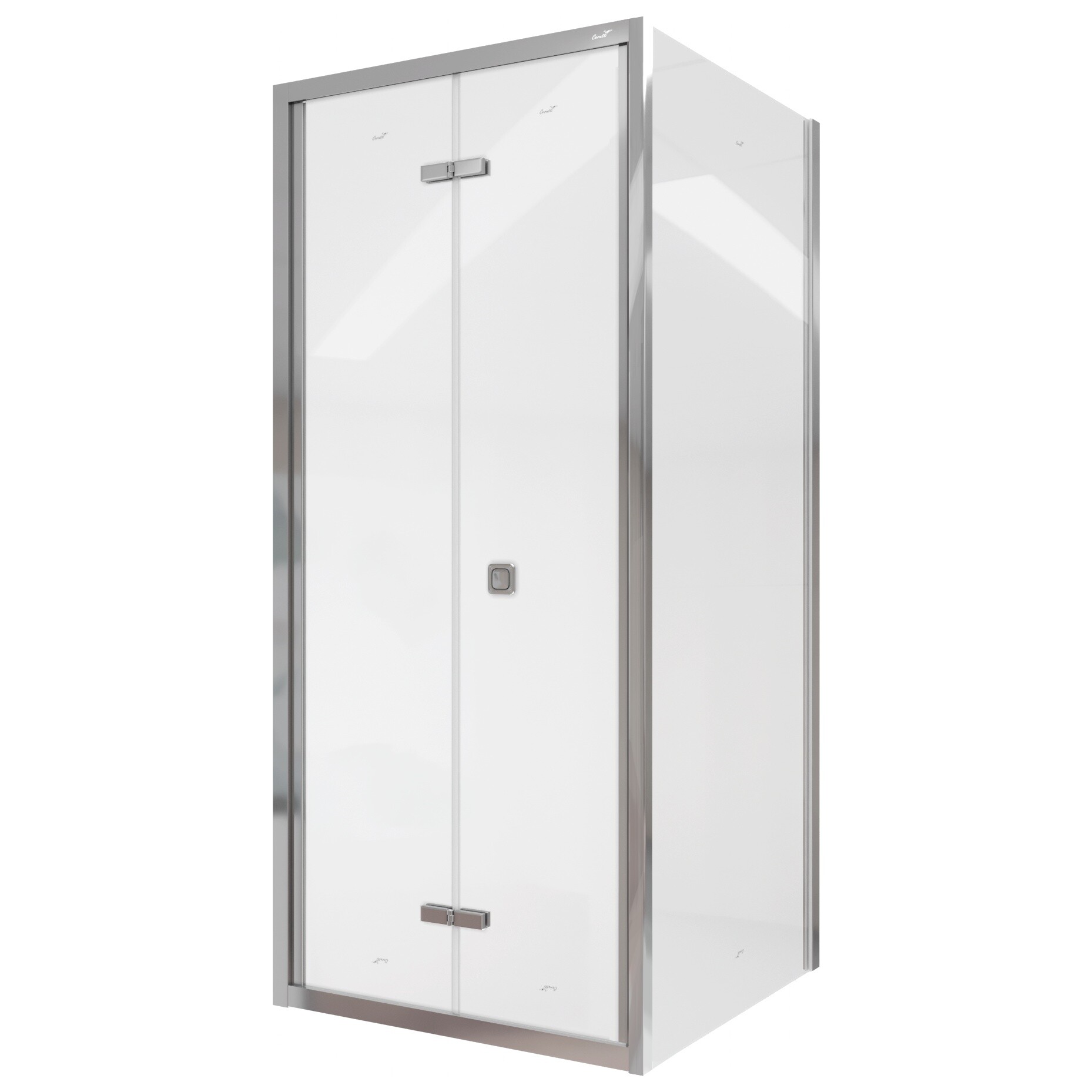 Душевой уголок квадратный 90х90 см хром Cerutti SPA Bella ZQD91T