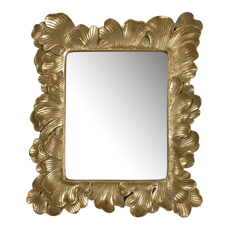 Зеркало настенное в раме 32x38см золото Glasar