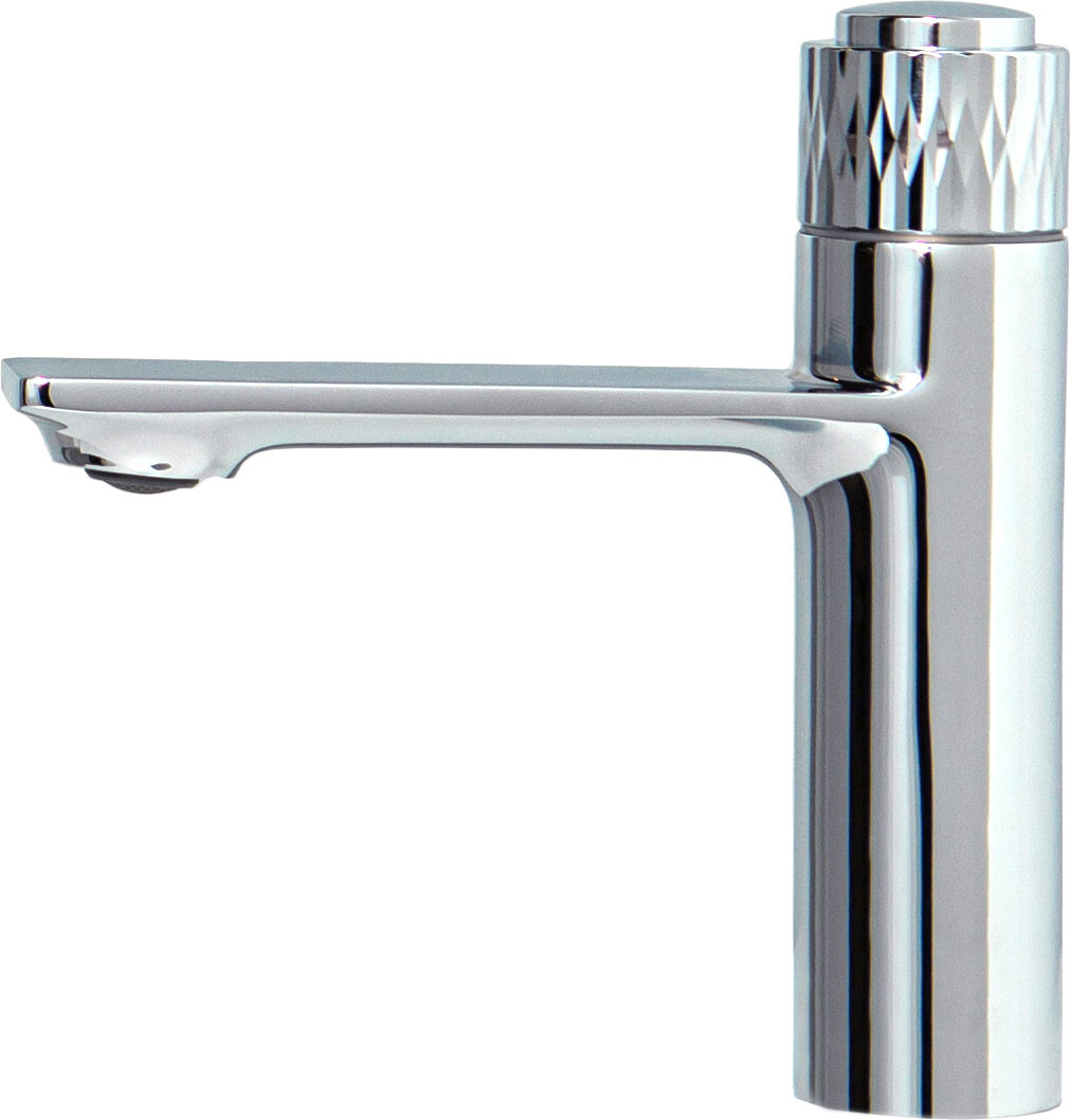 Смеситель для раковины нажимной хром Stworki "Ульвик" UL-01cr - изображение 5