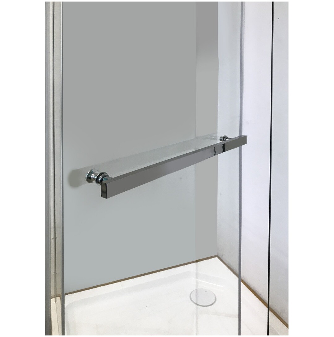 Душевой уголок пятиугольный 90x90 см хром Cerutti SPA Chika ZP91T - изображение 8