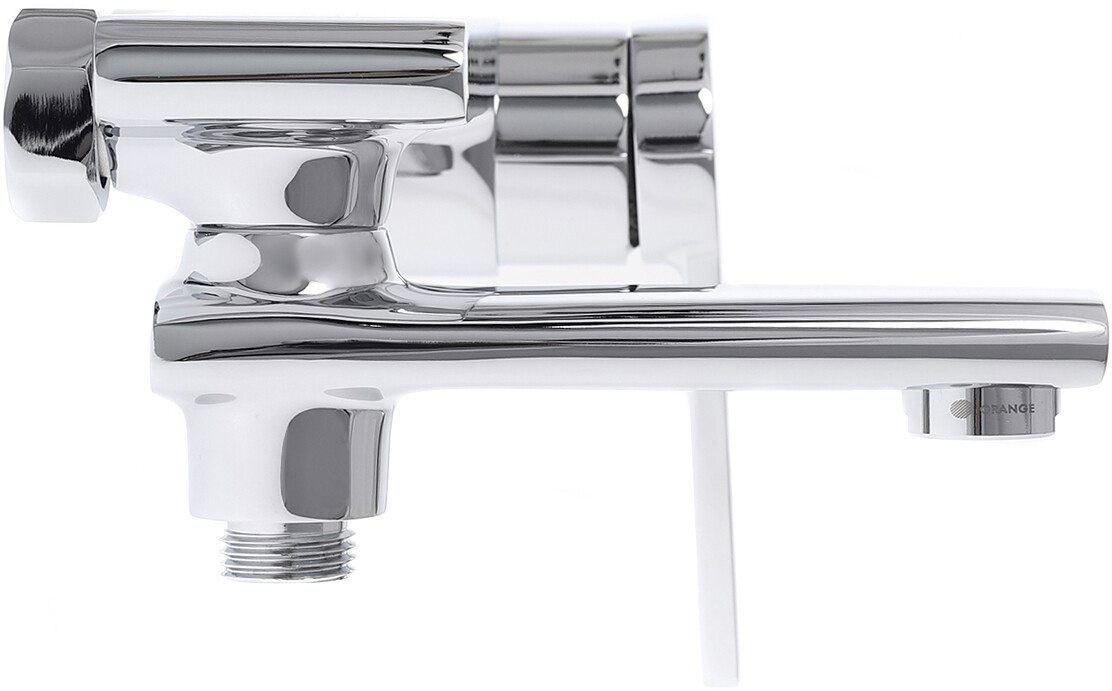 Смеситель для ванны с душем настенный с аэратором хром Stworki "Копенгаген" KP-02cr - изображение 10