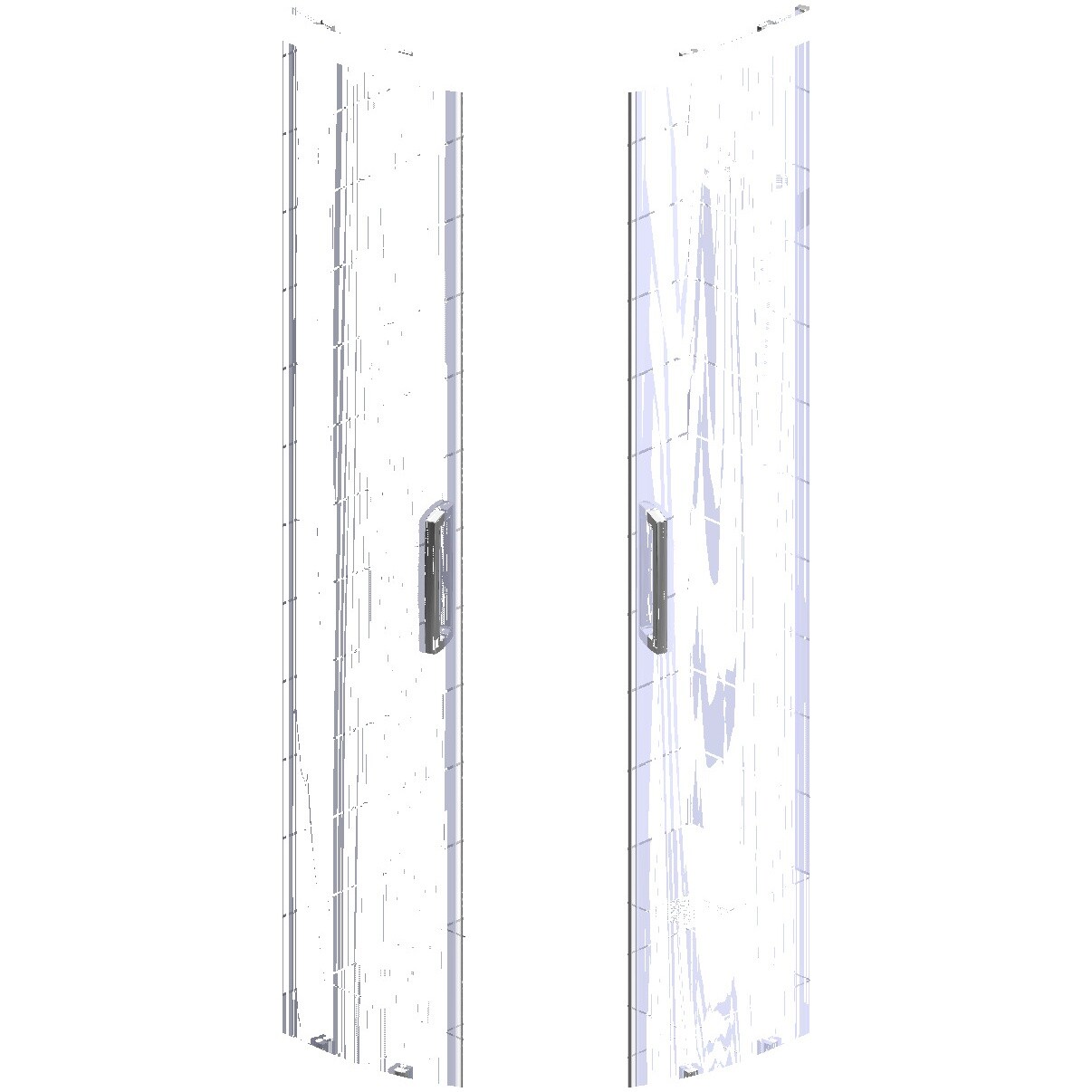 Душевой уголок 110х80 см хром глянец, прозрачное стекло Stworki "Лунд" - изображение 50