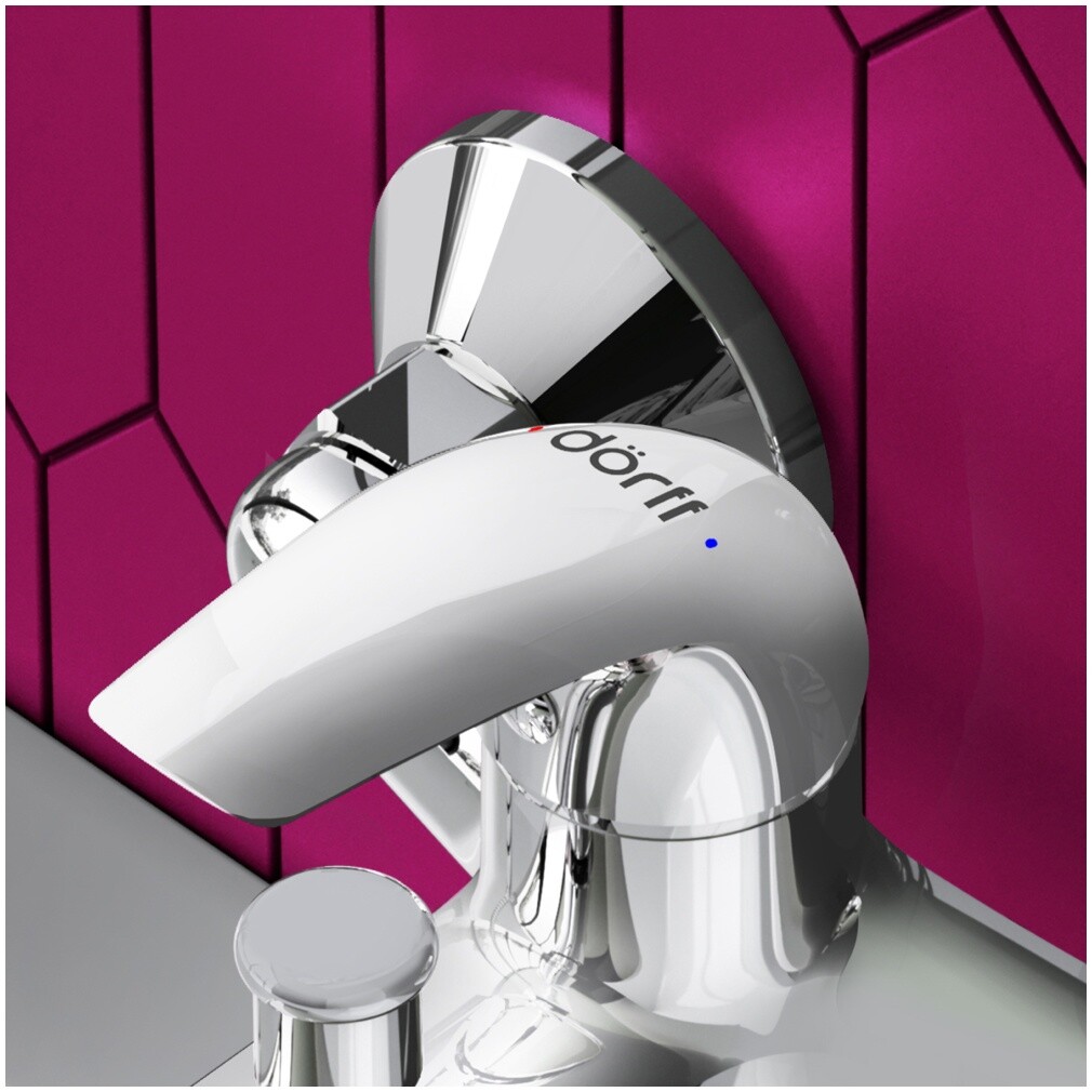 Смеситель для ванны с душем хром Diwo "Валдай" DW-VAL-10-000 - изображение 5