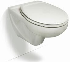 Унитаз подвесной фарфоровый овальный белый Roca Victoria 34630300R