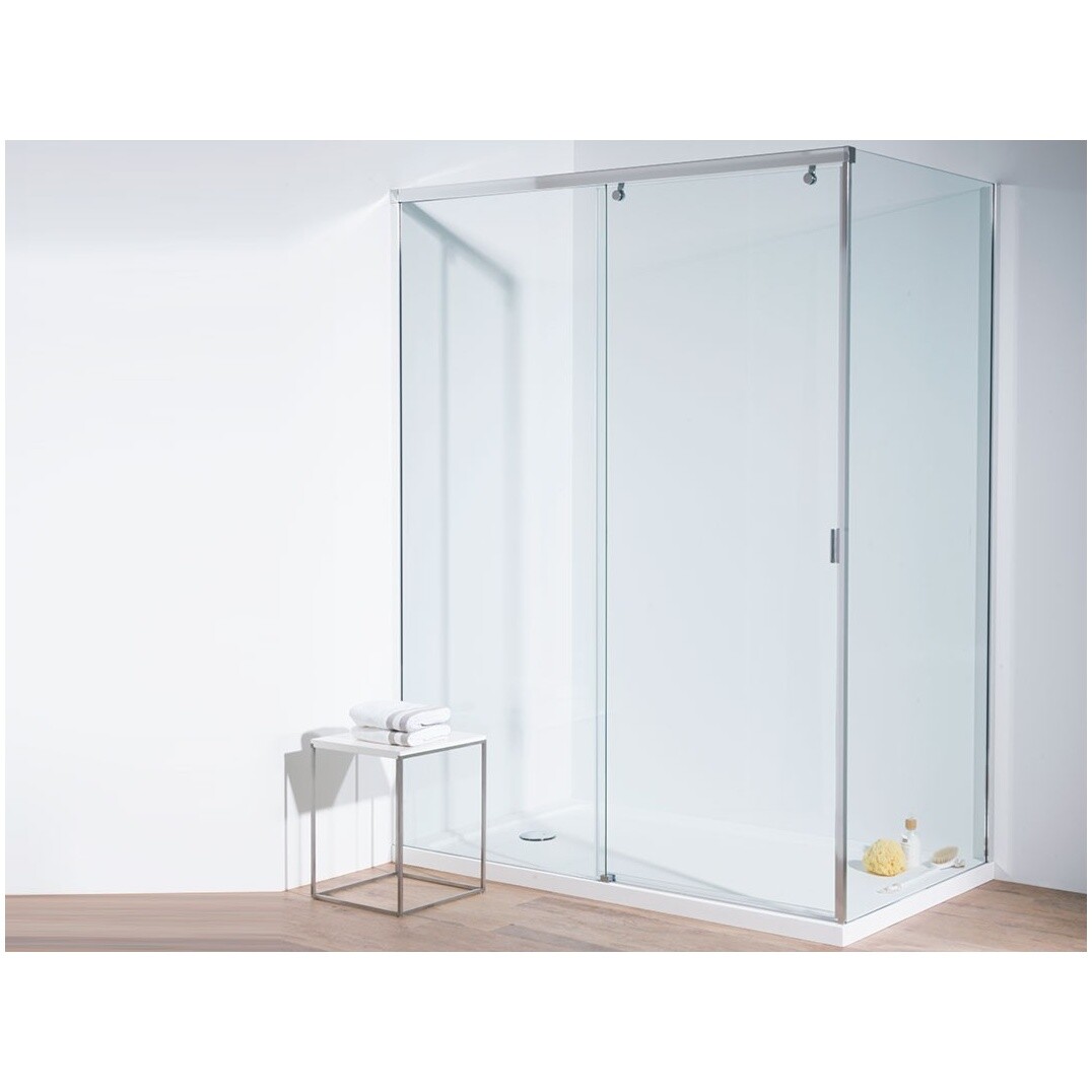 Душевой уголок прямоугольный левый 80x120 см хром Cerutti SPA Marbella 120 L - изображение 8