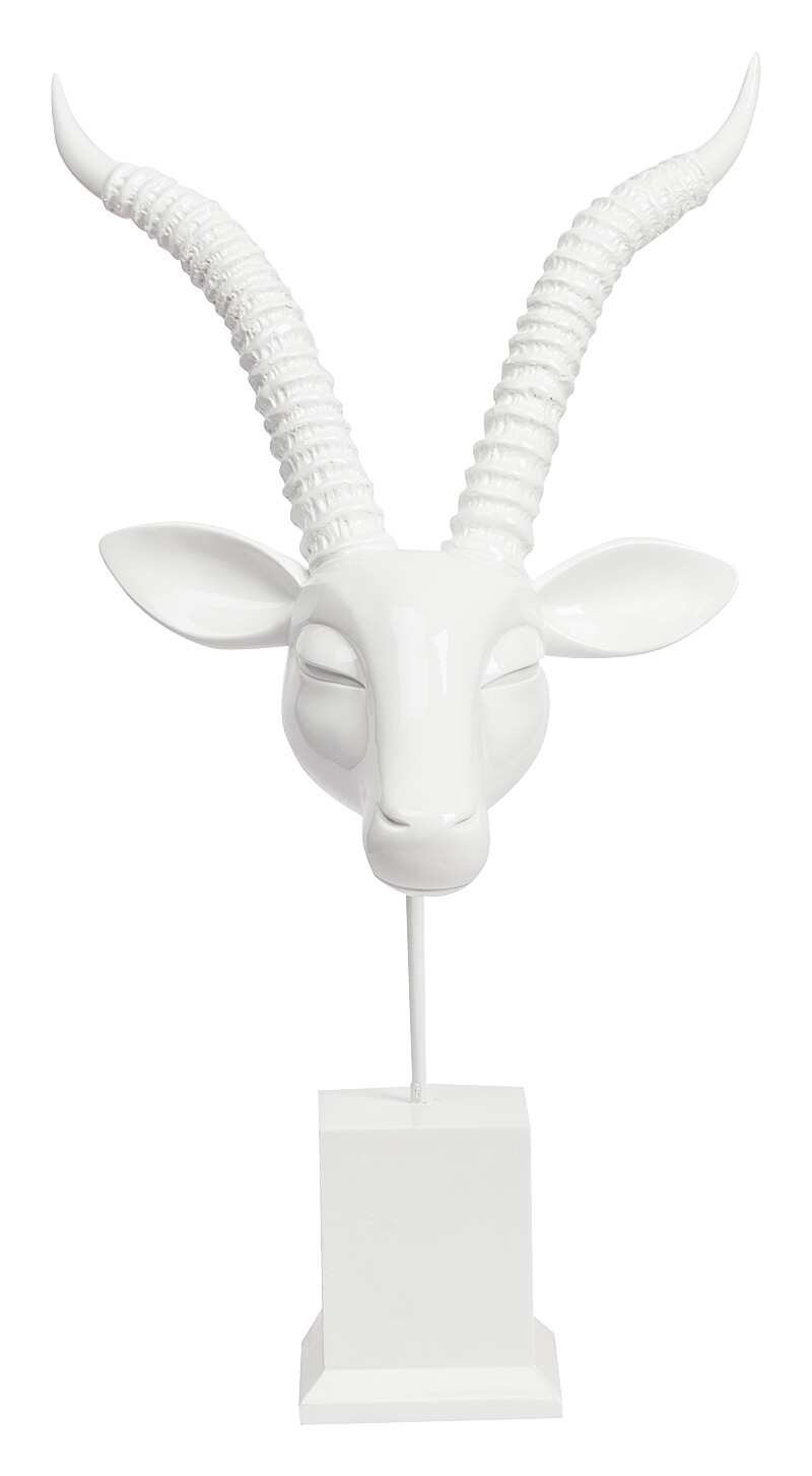Декоративный бюст антилопы Sarbons White