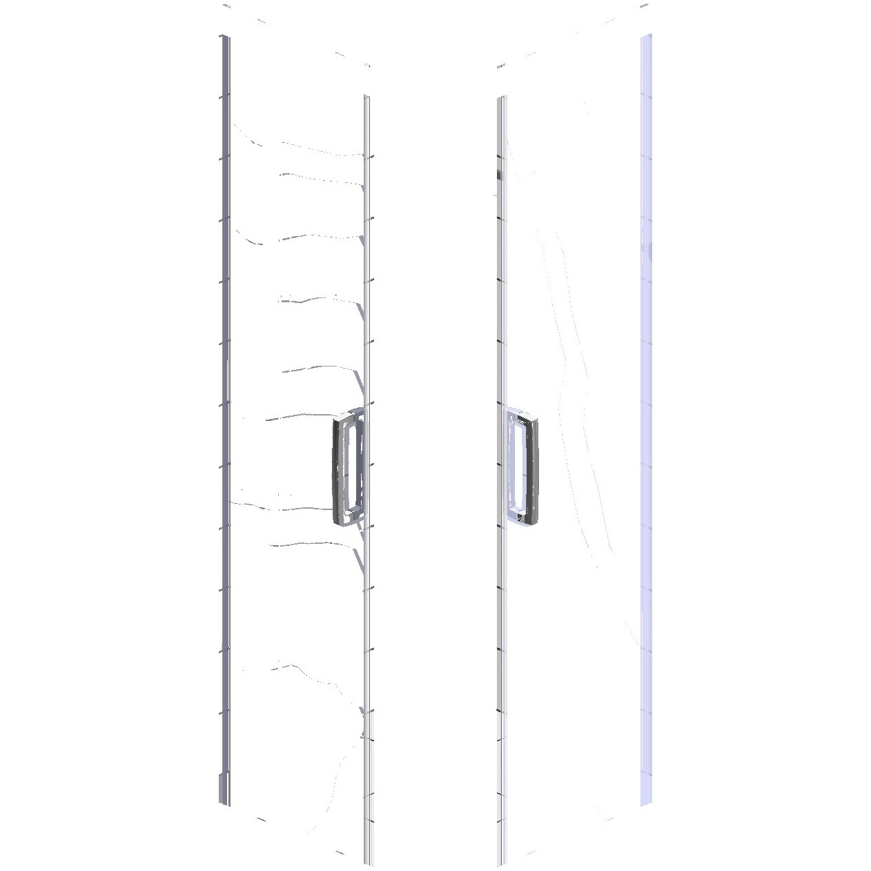 Душевой уголок 90х90 см хром глянец, прозрачное стекло Stworki "Дублин" - изображение 21