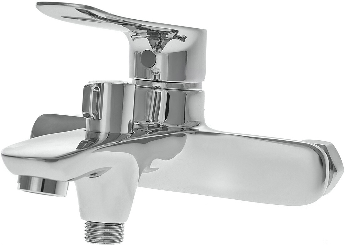 Смеситель для ванны однорычажный хром Stworki "Хадстен" XA-02cr - изображение 5
