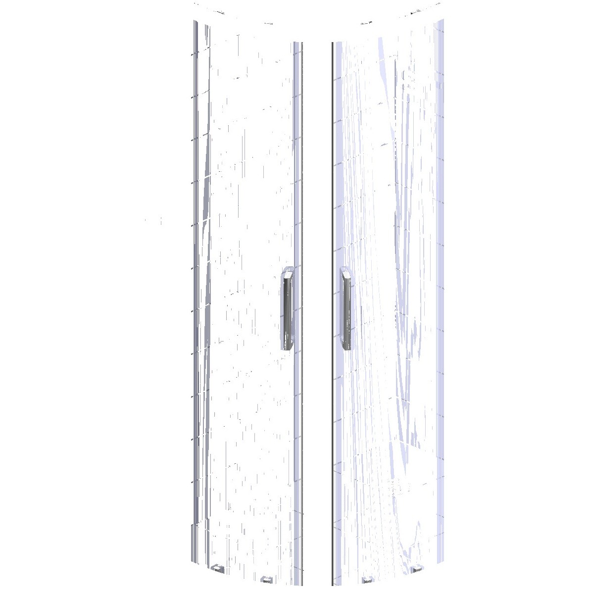 Душевой уголок 110х90 см хром глянец, прозрачное стекло Stworki "Лунд" - изображение 61