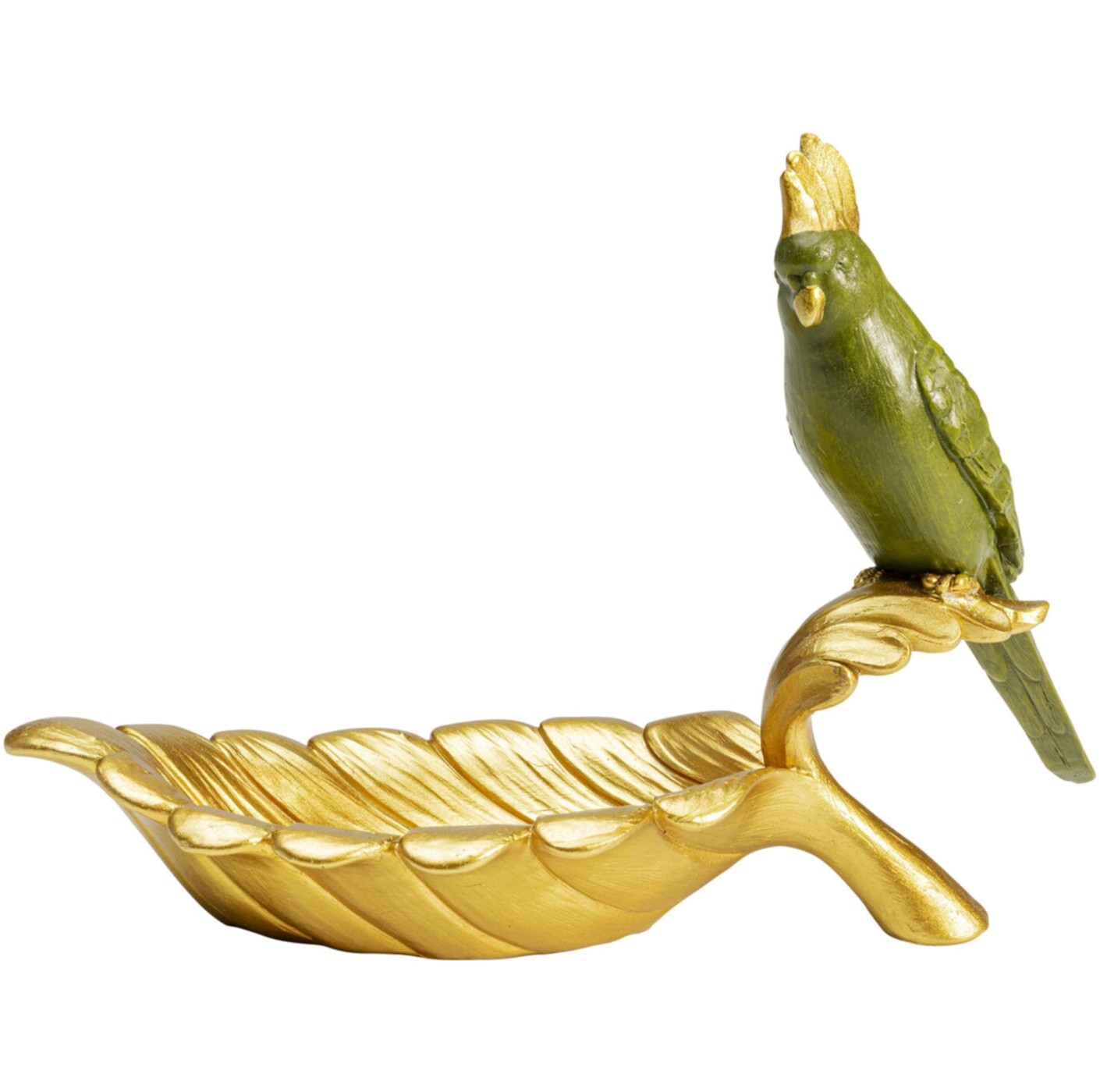 Чаша декоративная золото Parrot