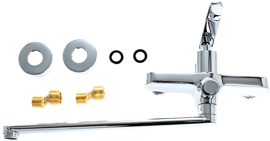 Универсальный смеситель хром Stworki "Молде" ML-04cr - изображение 4
