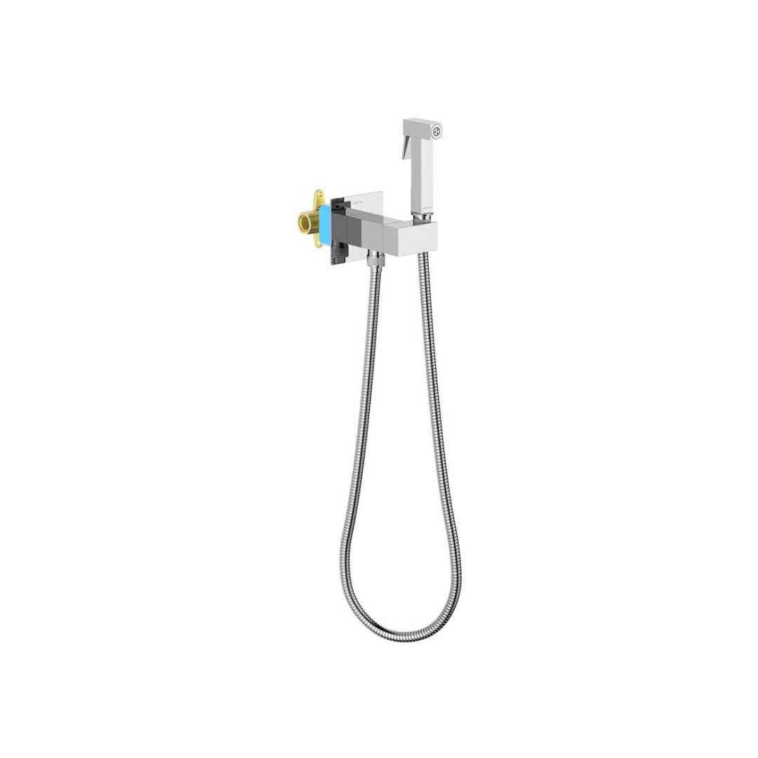 Гигиенический душ встраиваемый со смесителем хром Aquatek &quot;Лира&quot; AQ1025CR