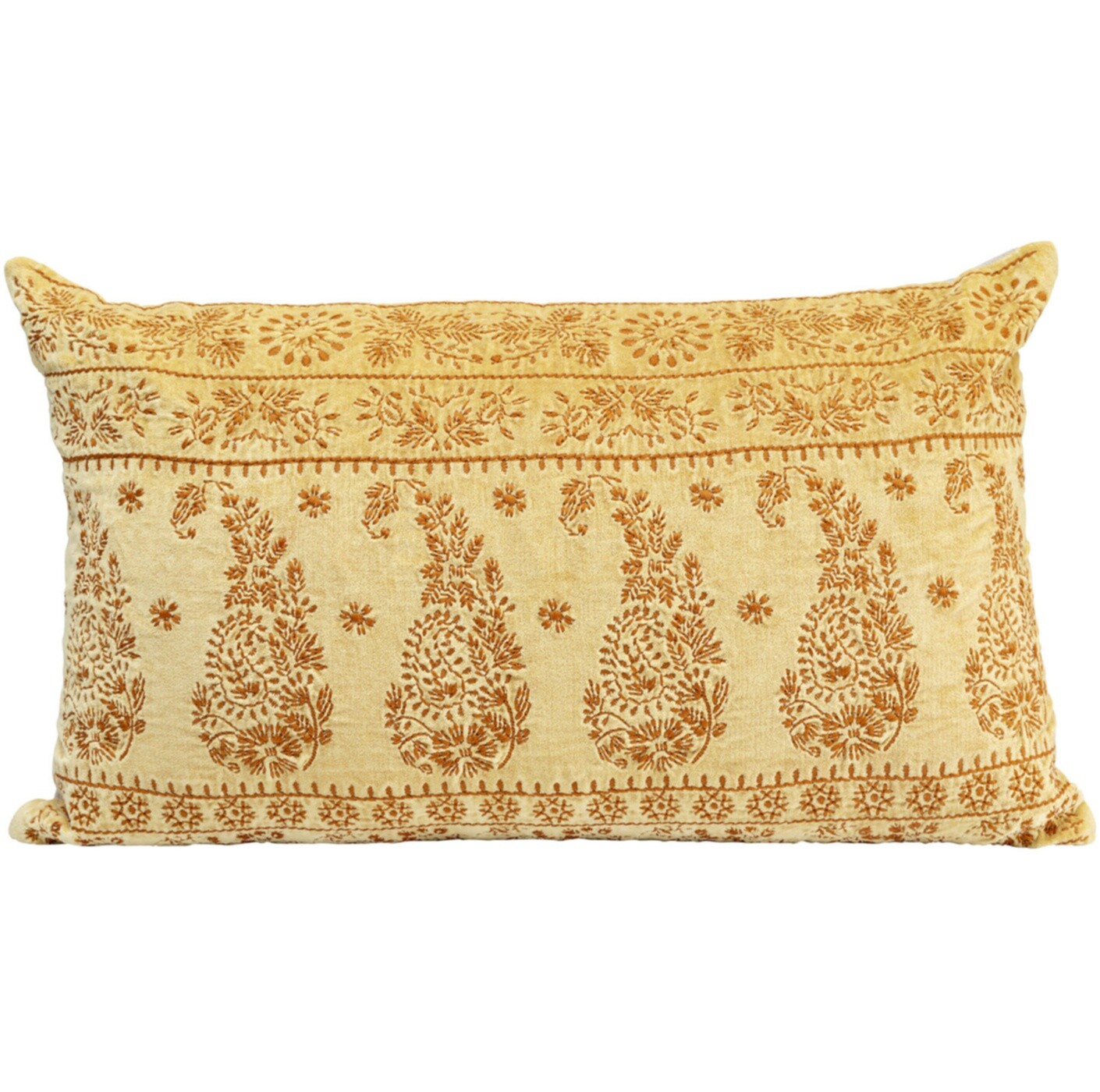 Декоративная подушка желтая India