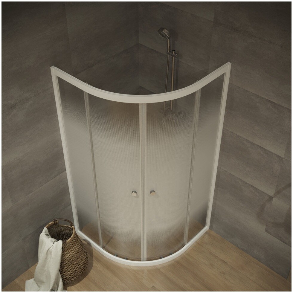 Душевой уголок 90х90 см белый Triton "Лайт" Щ0000064835 - изображение 6