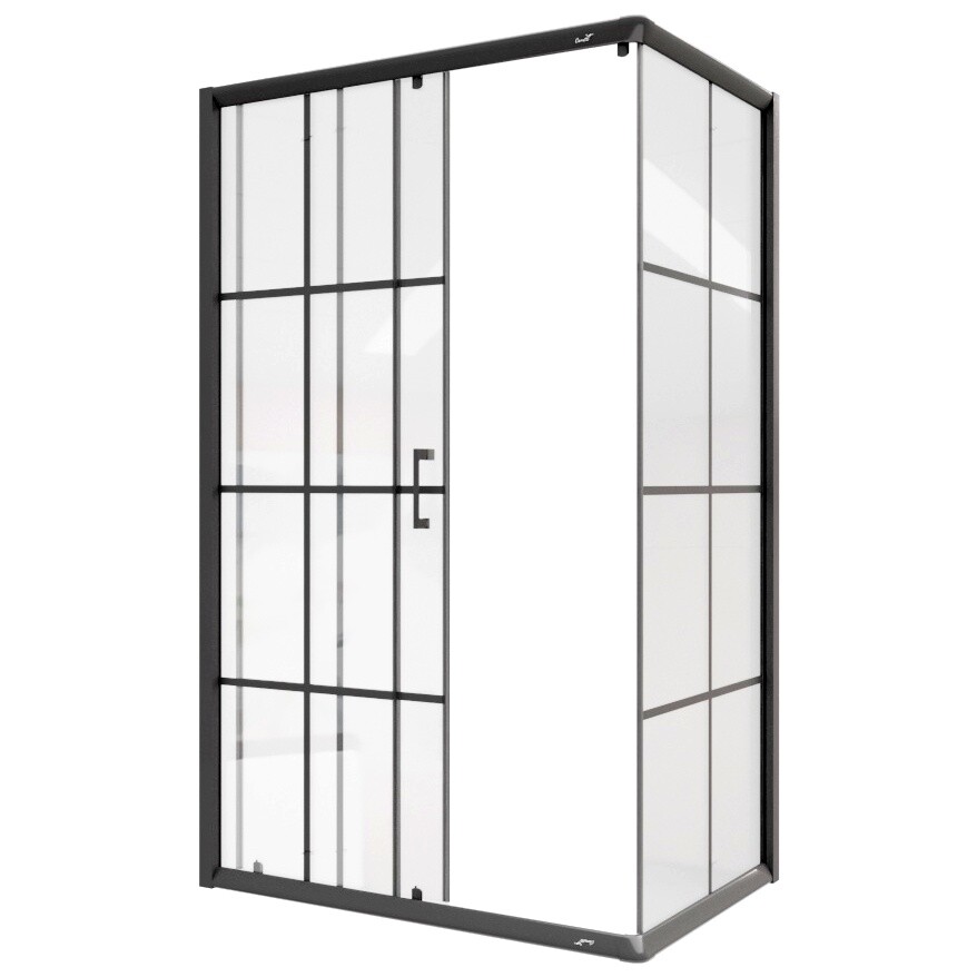 Душевой уголок прямоугольный 80x120 см черный Cerutti SPA Muza 120 - изображение 4