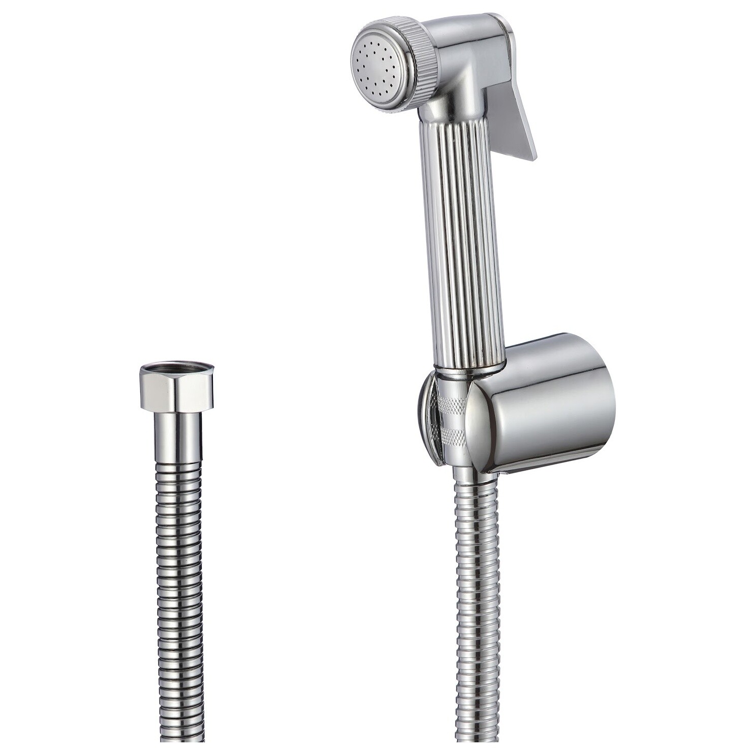 Гигиенический душ с держателем и шлангом хром D-Lin D61038