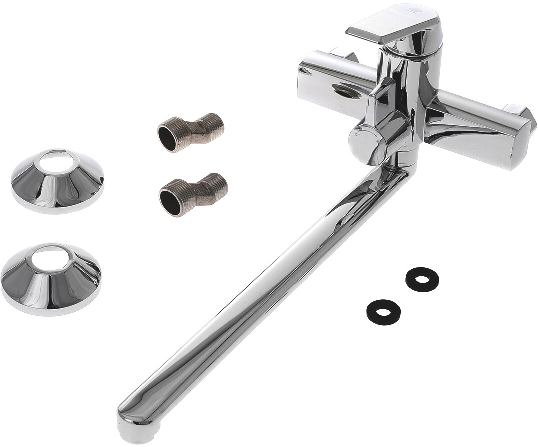 Смеситель универсальный хром Diwo "Смоленск" SM-04cr - изображение 8