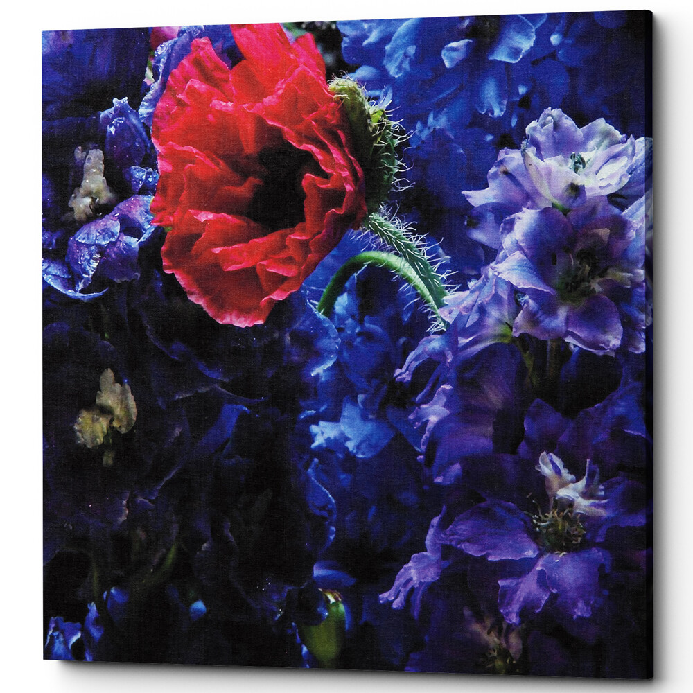 Картина на холсте 60х60 см разноцветная Olimpian Blue