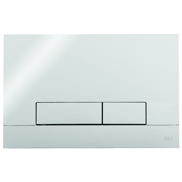 Кнопка смыва механическая двойная хром Oli pure Narrow 148301
