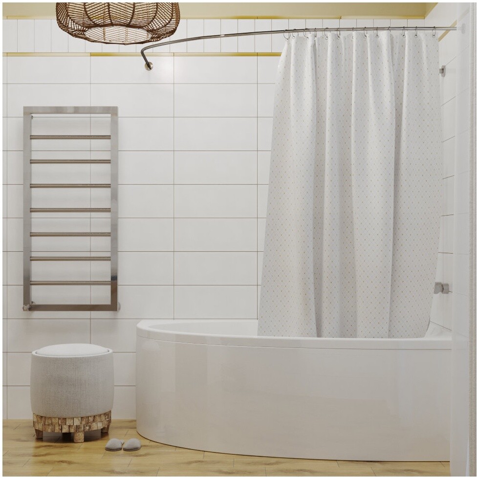 Ванна акриловая белая левая Triton "Мадрид 170" Щ0000046659 - изображение 9