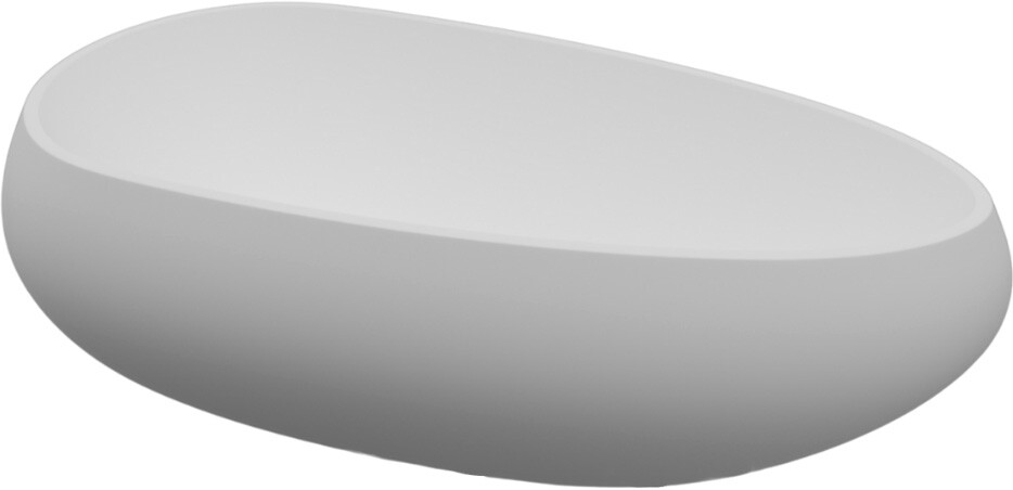 Ванна акриловая овальная отдельностоящая 85х180 см белая Artemis Lalage 1.05.412.145.01.1.26 - изображение 7
