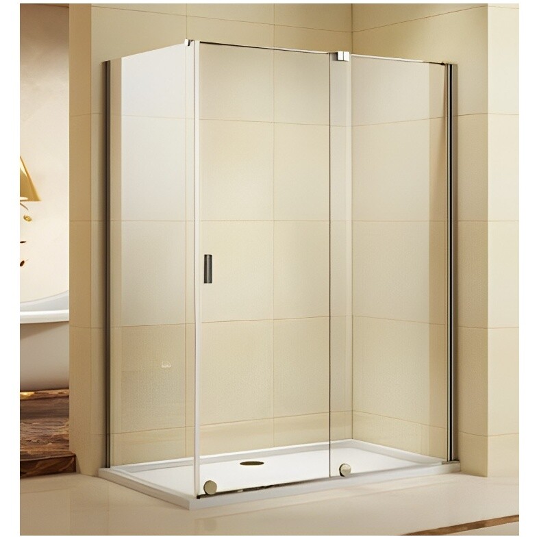 Душевой уголок прямоугольный 90x120 см хром Cerutti SPA Premiata 120-8 - изображение 4