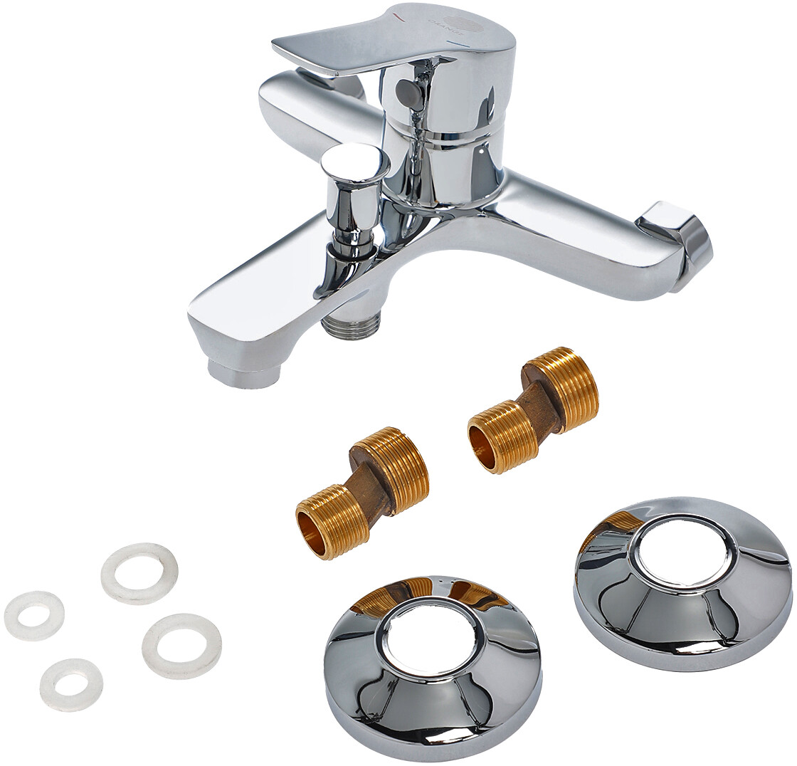 Смеситель для ванны однорычажный хром Stworki "Монтре" MO-05cr - изображение 8