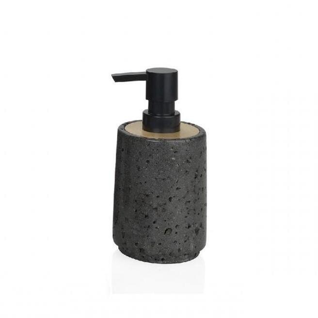 Диспенсер для жидкого мыла каменный черный BA16124