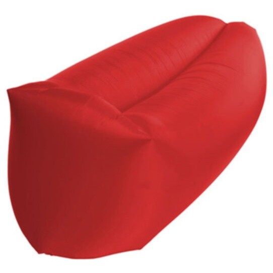 Надувной лежак 140х200 см красный AirPuf