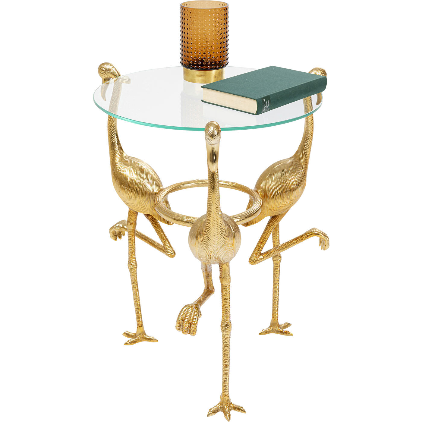 Приставной столик золото Flamingo 84938