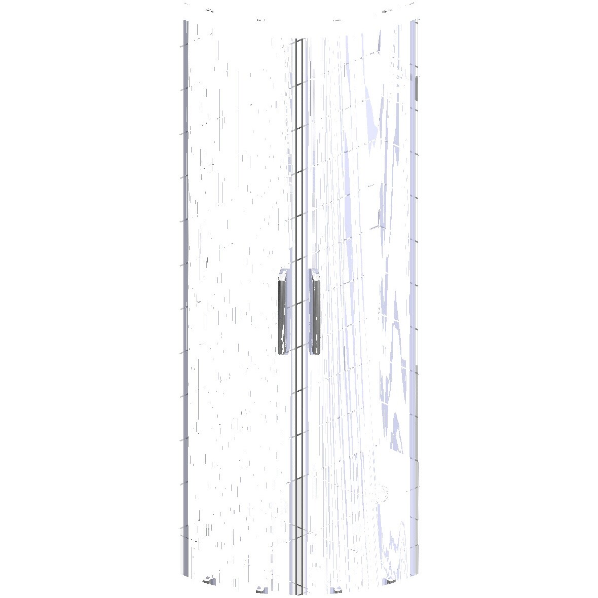 Душевой уголок 110х90 см хром глянец, прозрачное стекло Stworki "Лунд" - изображение 60