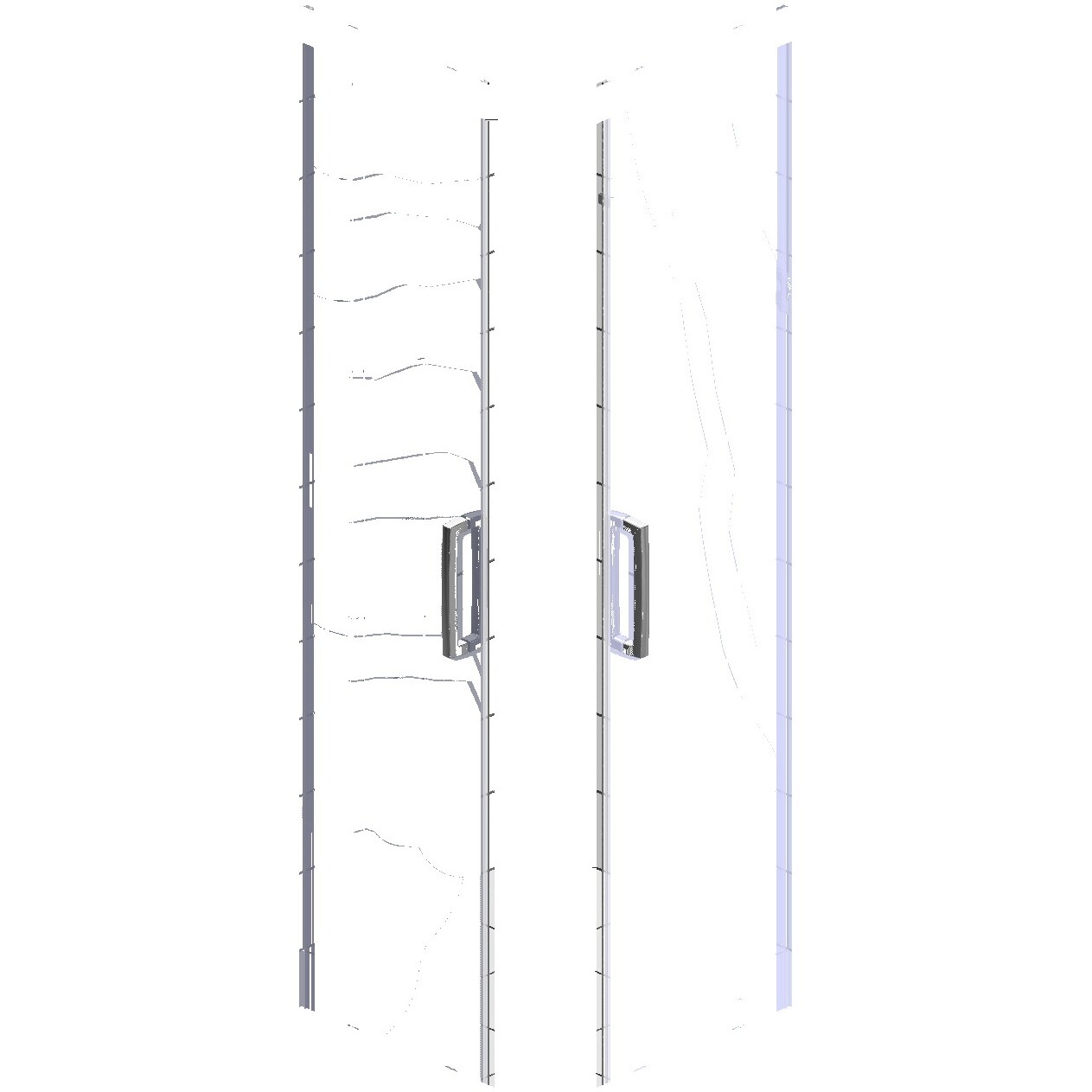 Душевой уголок 90х90 см хром глянец, стекло матовое Stworki "Дублин" - изображение 14