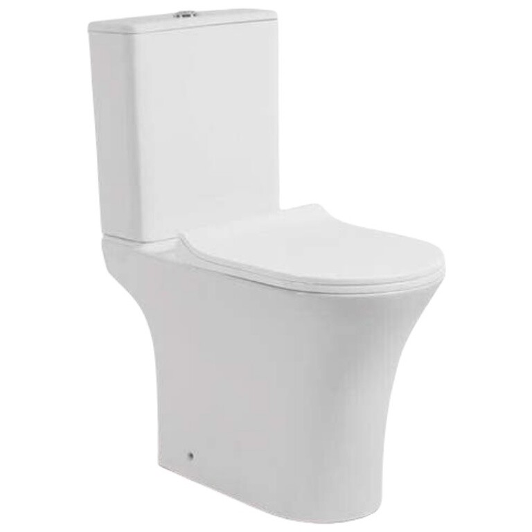 Унитаз напольный безободковый белый Cerutti SPA Bernina CT7193