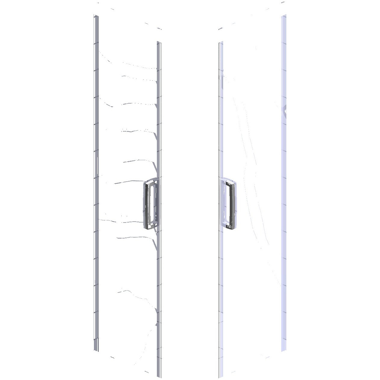 Душевой уголок 95х95 см хром глянец, прозрачное стекло Stworki "Дублин" - изображение 48