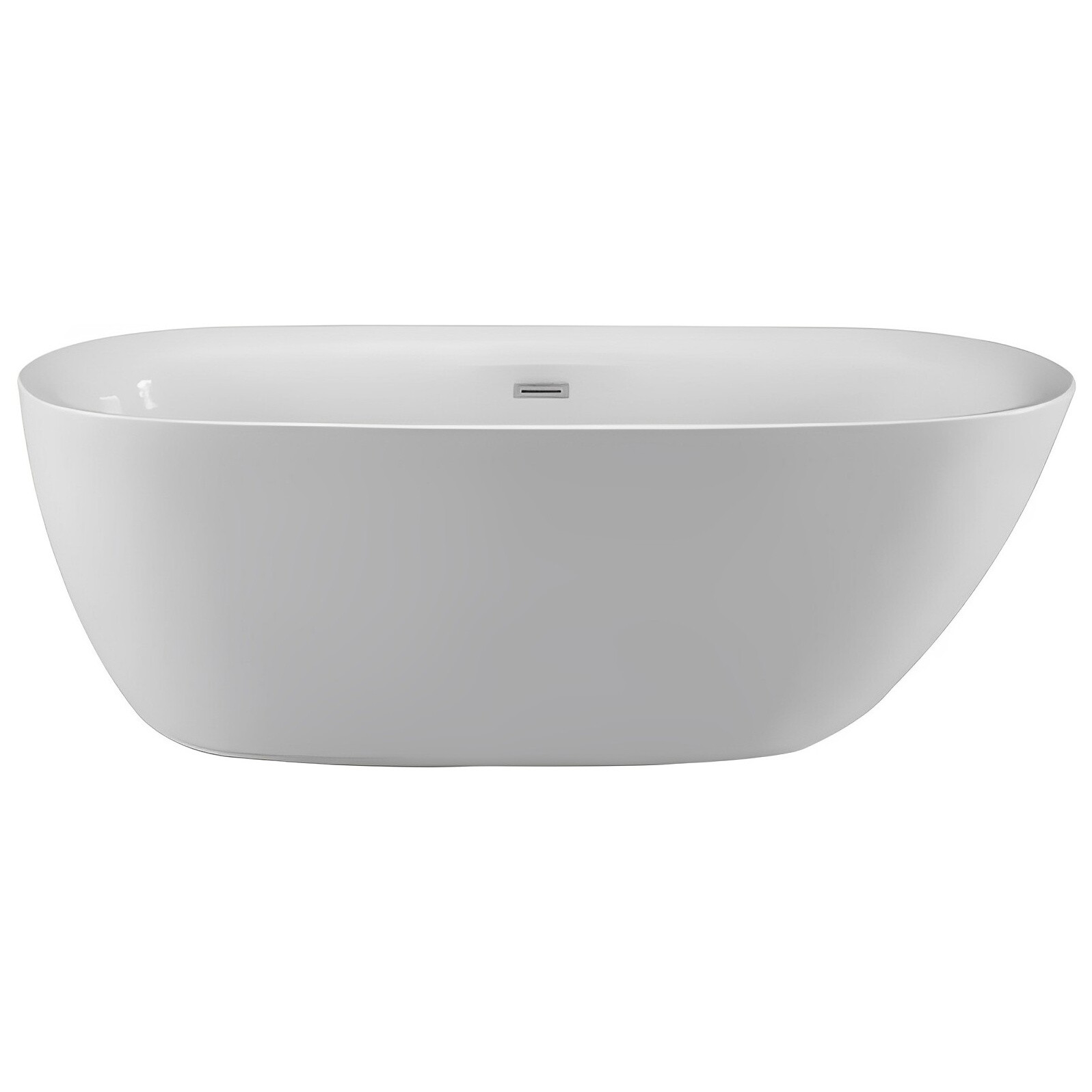 Ванна акриловая 160х75 см отдельностоящая белая COMO160 Ceruttispa CT9901