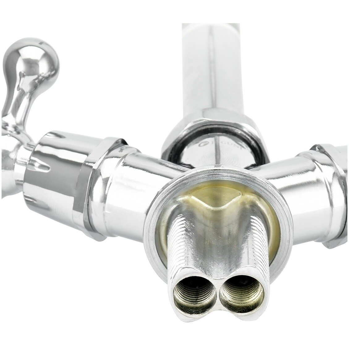 Смеситель для кухни двухвентильный хром Juguni Aquarius JGN0340 0402.657 - изображение 12