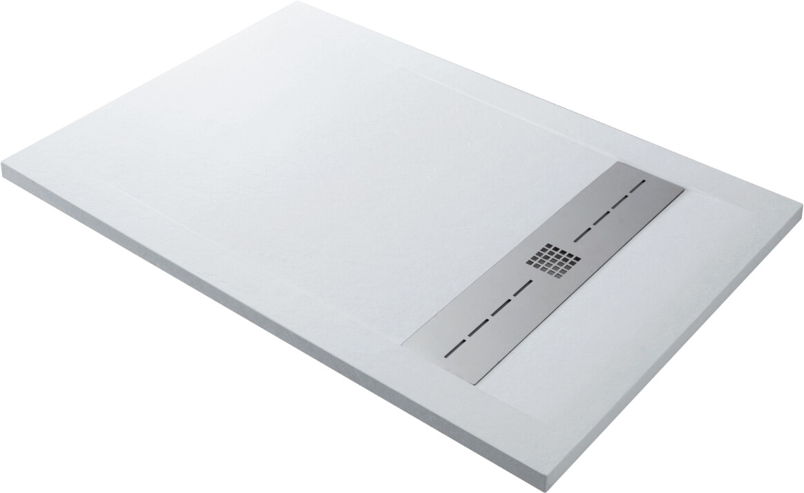 Поддон для душа с сифоном 160x90 см белый Stworki "Эстерсунд" 265003, 264998 - изображение 9