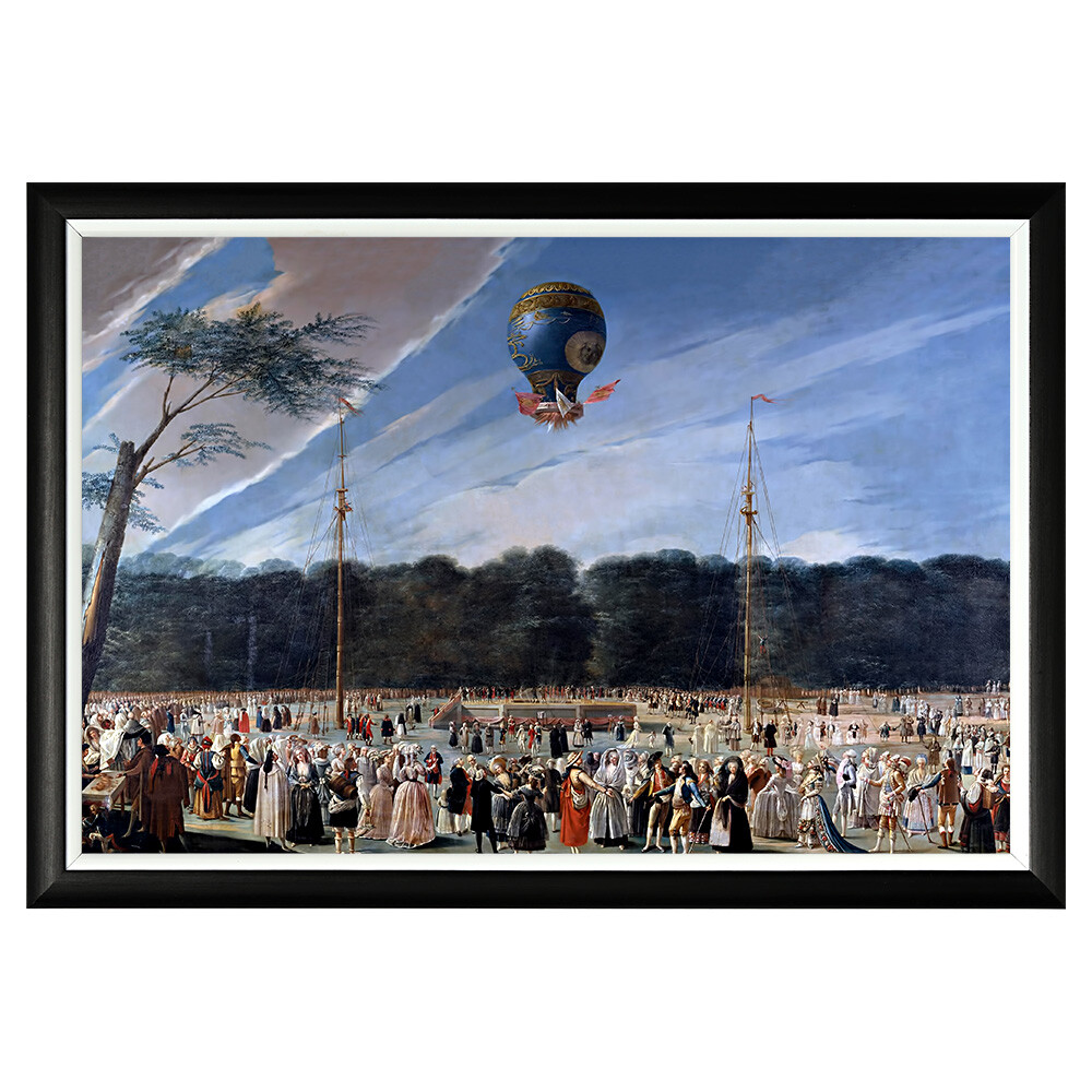 Арт-постер «Взлет воздушного шара»