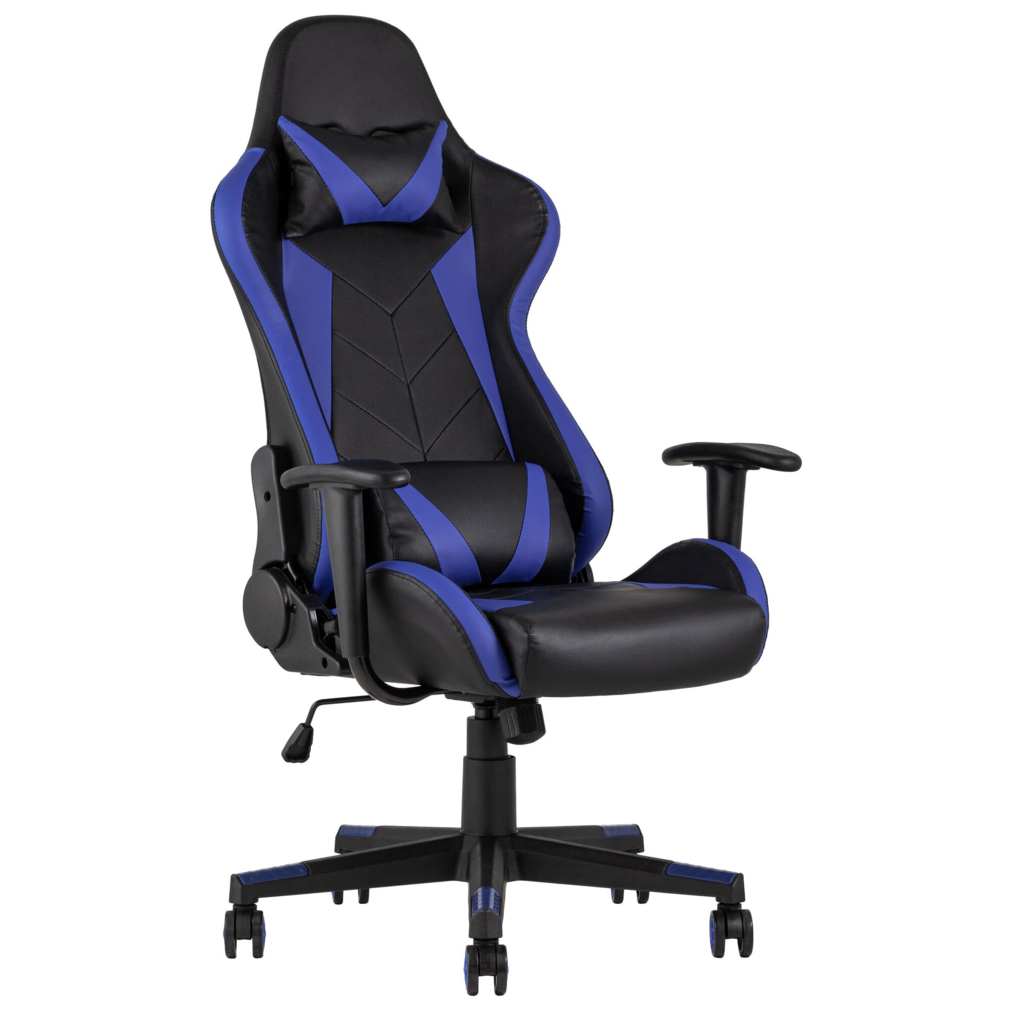 Компьютерное кресло игровое синее Topchairs Gallardo