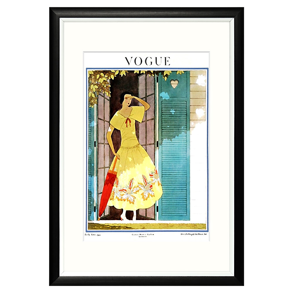 Арт-постер прямоугольный 46х66 см Vogue. June 1922