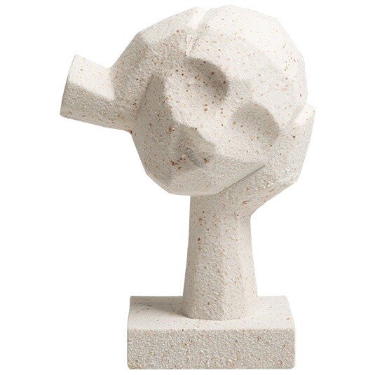 Статуэтка из полисмолы 27х19 см песочная Head-holding ornament