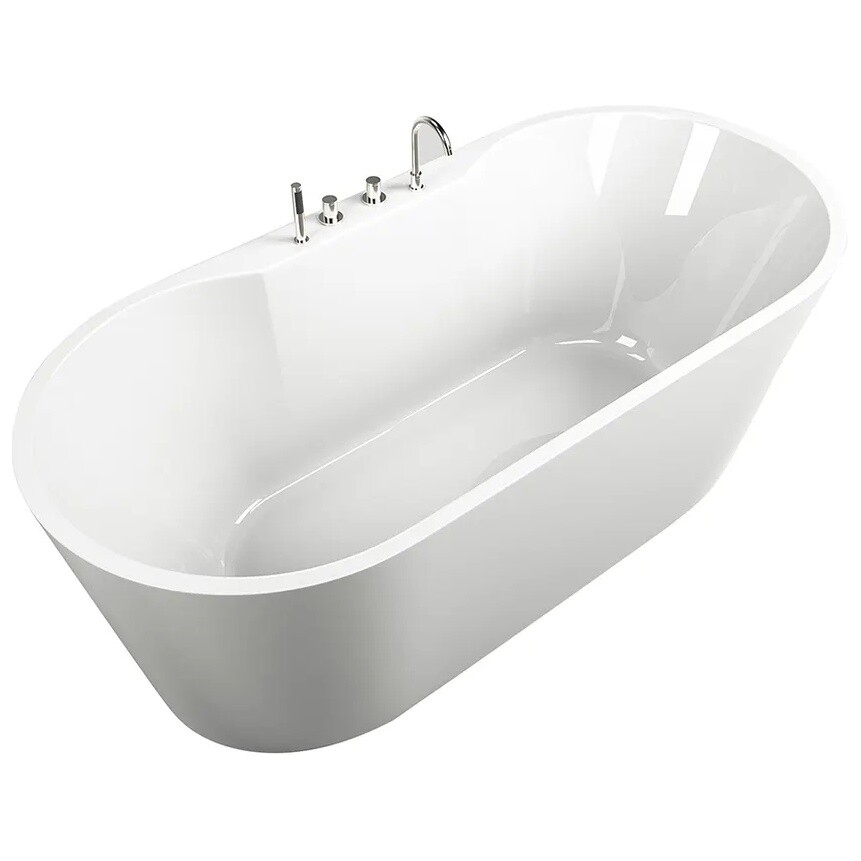 Ванна акриловая 170х80 см белая Ceruttispa MARTIGIANO W CT7766 - изображение 9