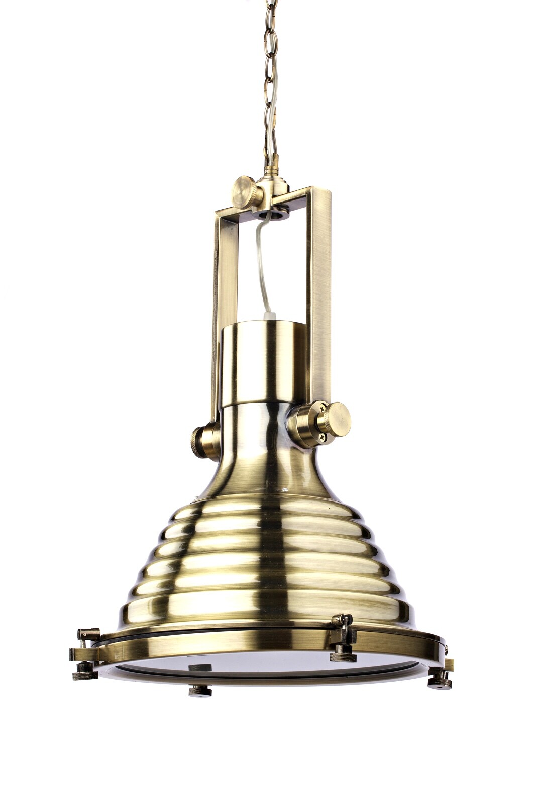 Подвесной светильник в стиле лофт Lamp Maritime цвет латунь