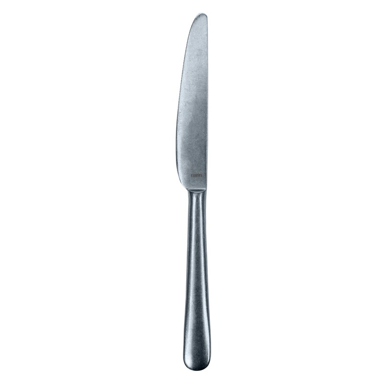 Нож столовый 22,5 см серебро Epsilon retro