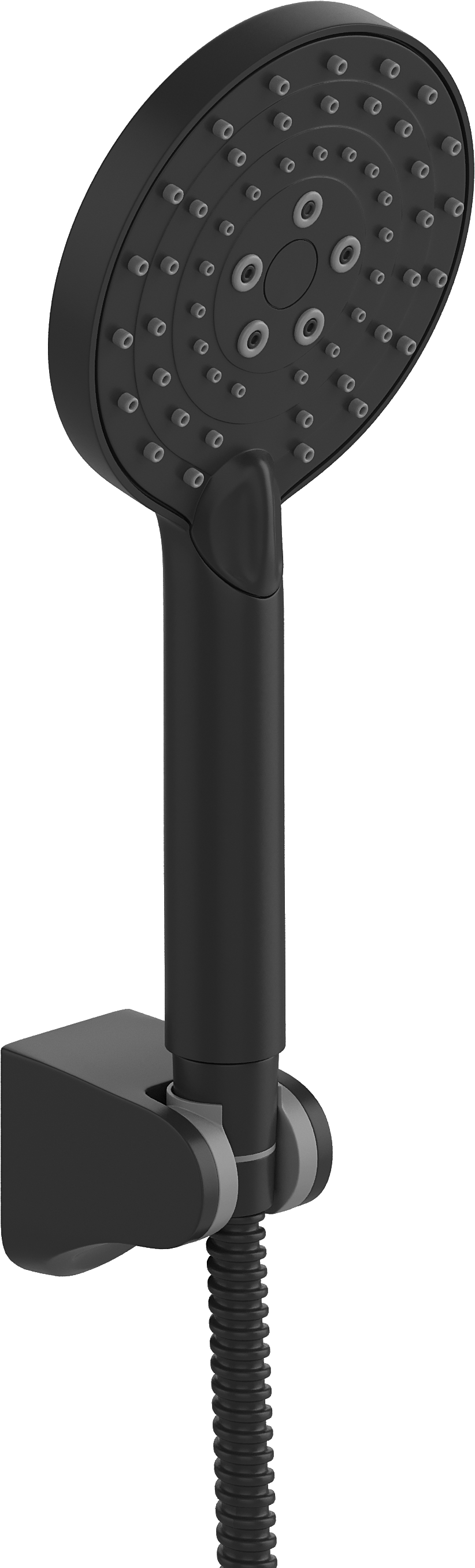 Душевая стойка с держателем черная Stworki &quot;Кронборг&quot; KR-04b