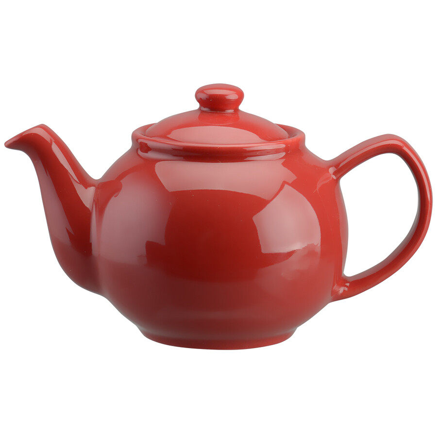 Чайник керамический заварочный 450 мл красный Bright Colours