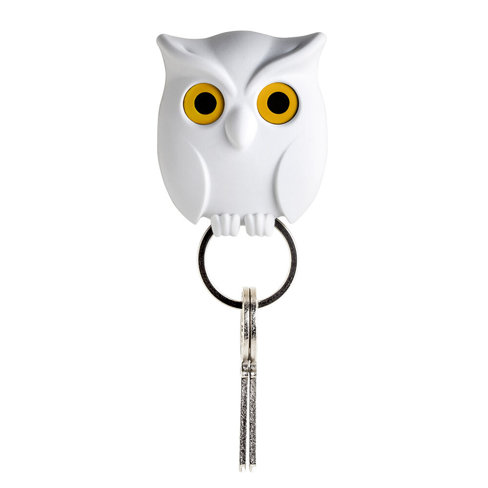 Держатель для ключей белый Night Owl